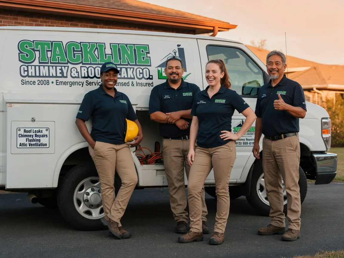 Chimney flashing repair company in Meldrim, GA
